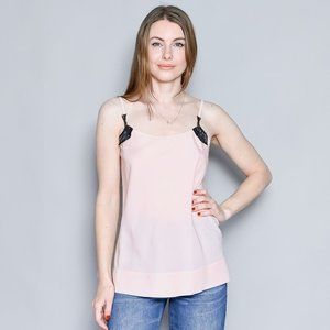410. MARC JACOBS Pink Silk Blend Cami Top NWT Sz 4